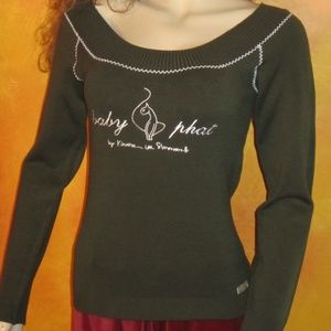 NWT Baby Phat Cat Lover Ms. Kitty's sweater L